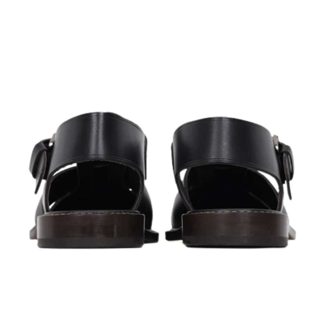  Black Fisherman Sandals 