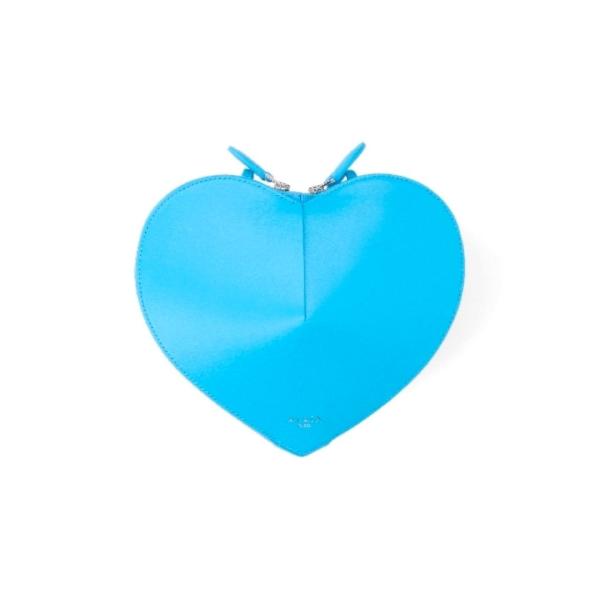 Lux Calfskin Heart Shoulder Bag