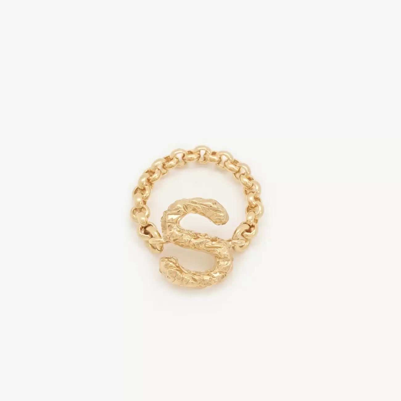 bague alphabet s