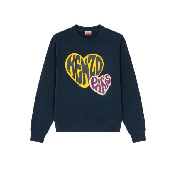 Heart logo printing sweatshirt