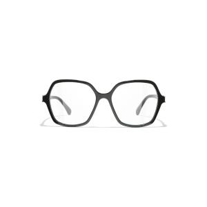 geometric frame over glasses