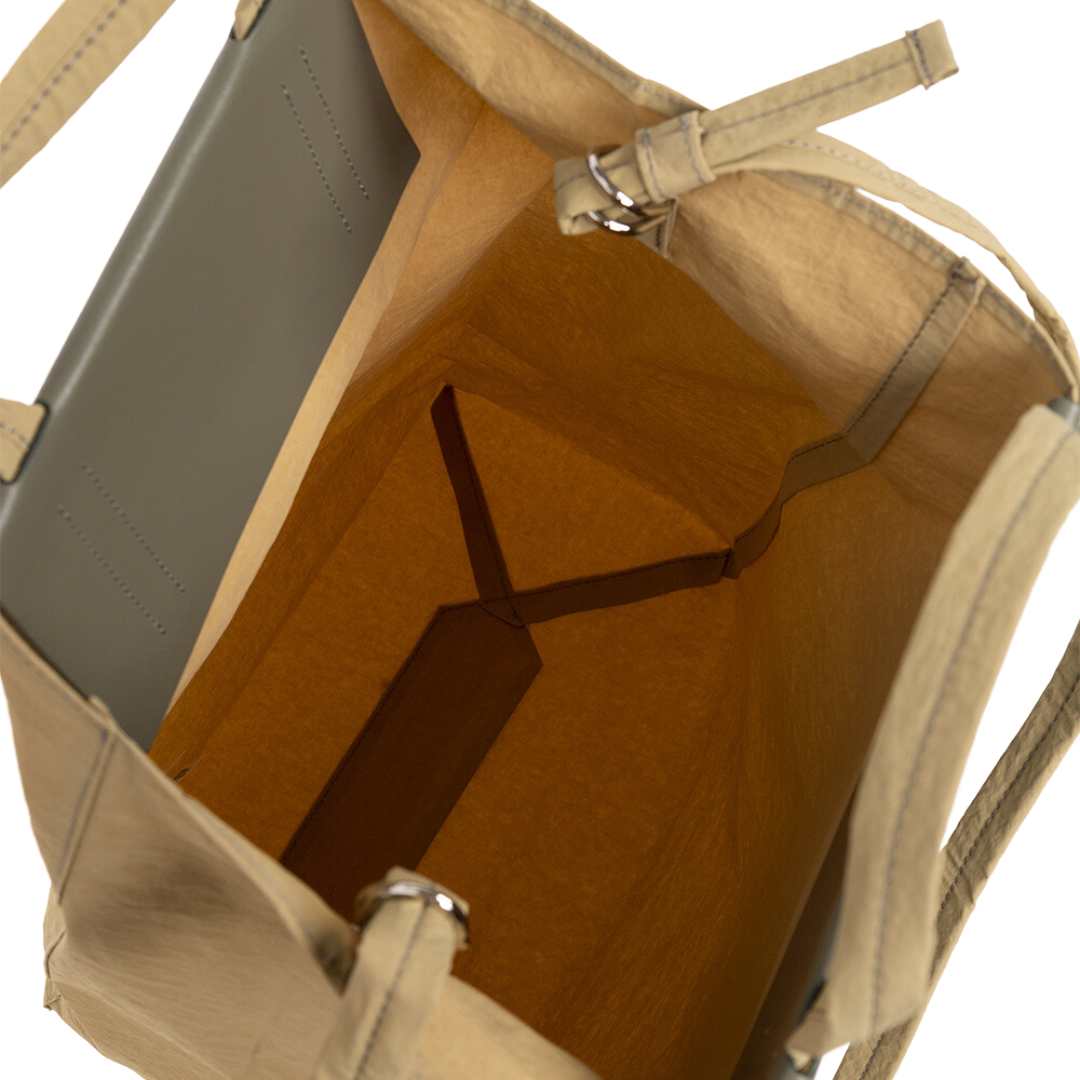Papery Recycled Nylon Tote Bag