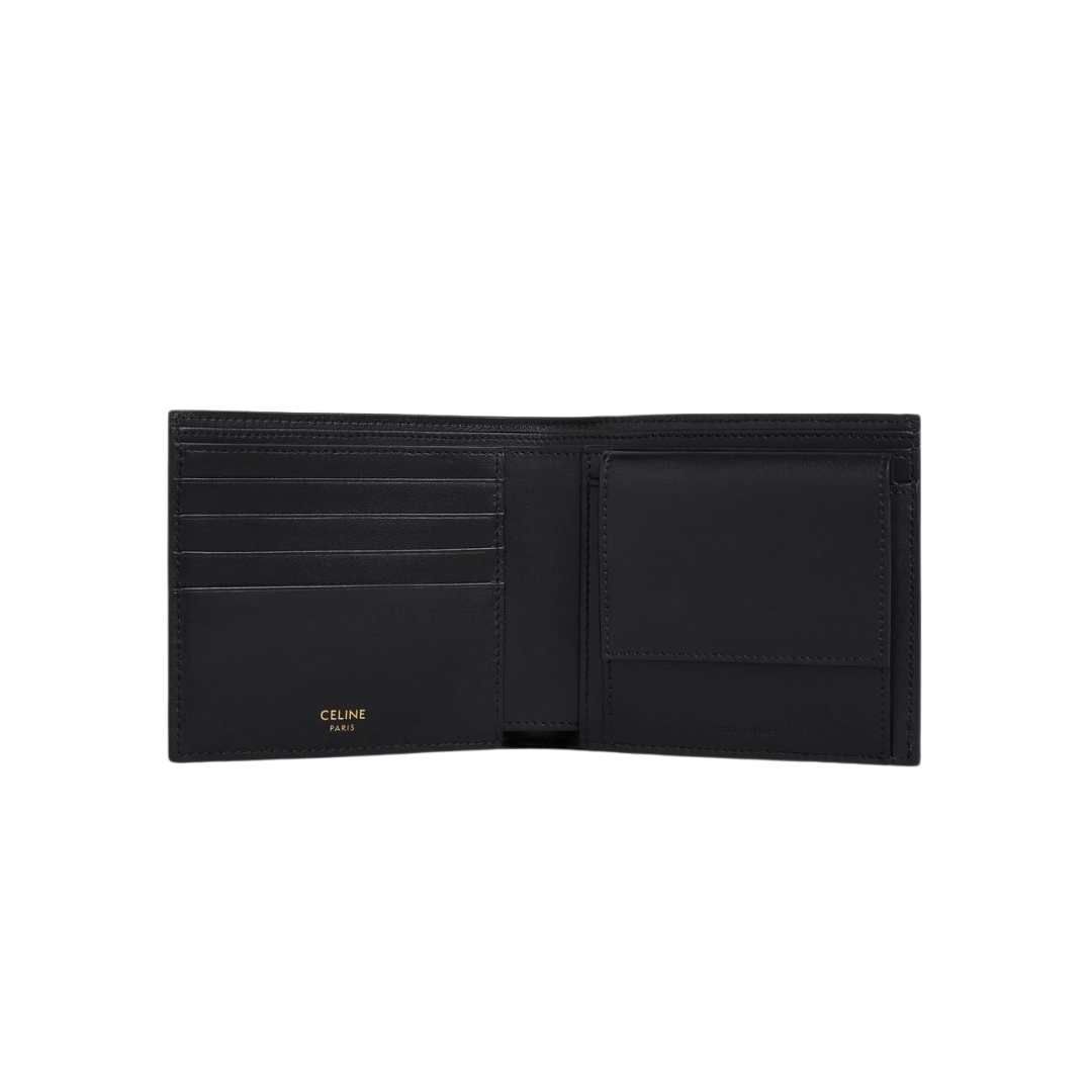  BI-FOLD WALLET WITH COIN COMPARTMENT IN TRIOMPHE CANVAS