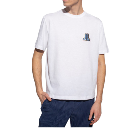 Logo patch short sleeve t-shirt