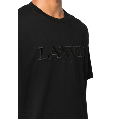 Logo embroidered short sleeve t-shirt