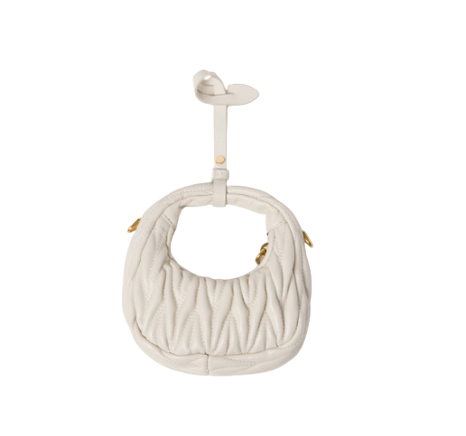 Wander Materasse nappa leather micro hobo bag