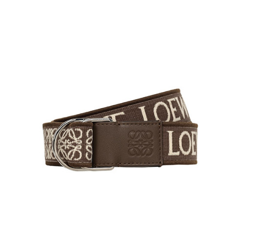 Winter Brown D-Ring Anagram Belt