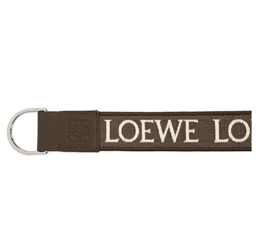 Winter Brown D-Ring Anagram Belt