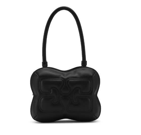 Butterfly top handle bag