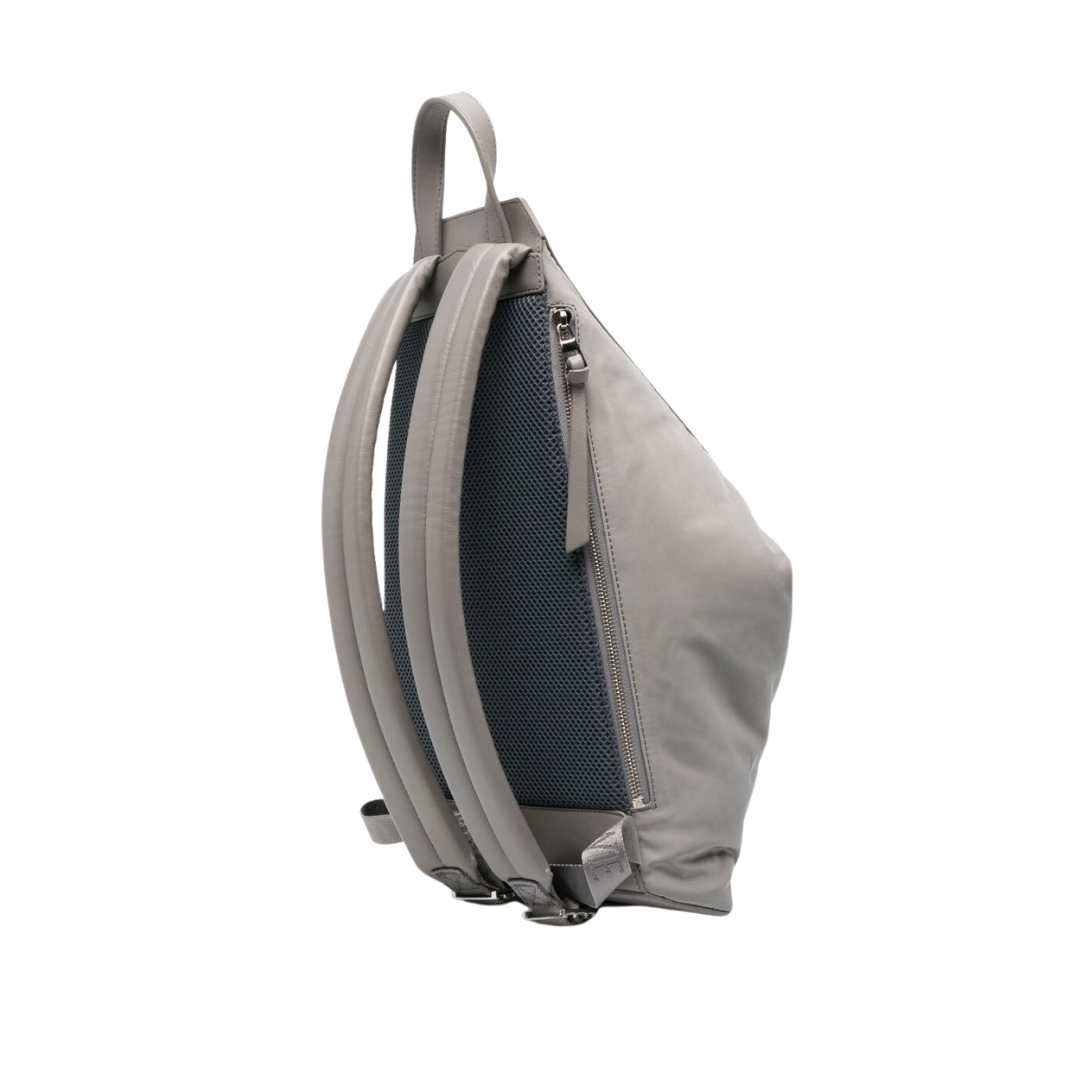  Small Convertible backpack in nylon and calfskin