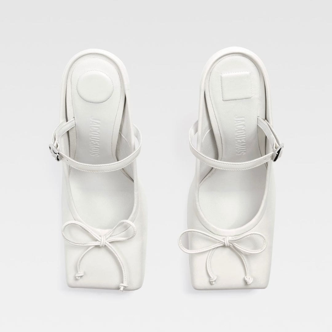 Les chaussures Ballet WHITE