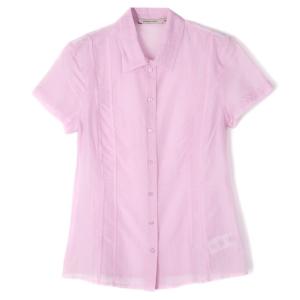 Pele see-through short sleeve shirt