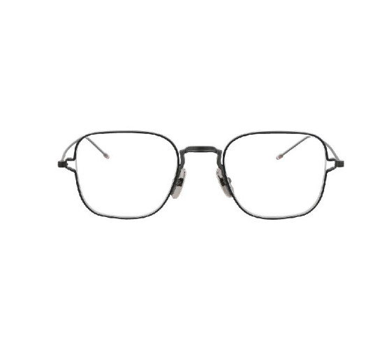 Two-tone metal square glasses