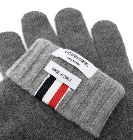 RWB tab logo wool gloves