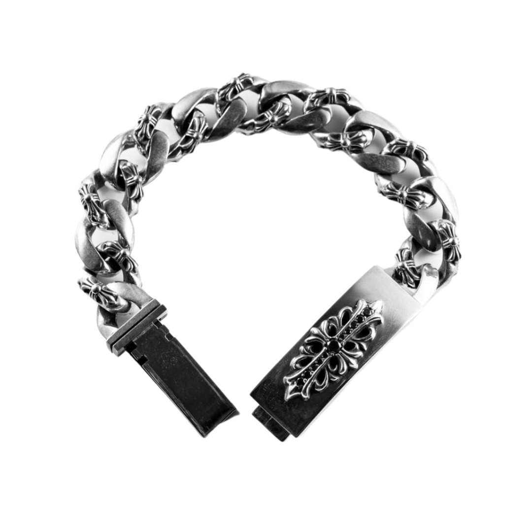 Floral ID Fancy Bracelet Black Diamond (Original)