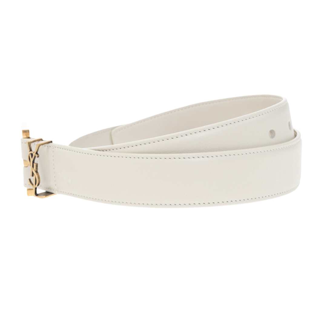 monogram logo belt