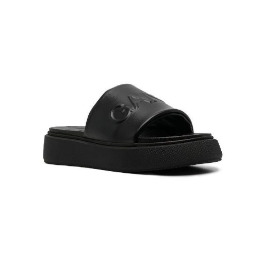 Embossed Logo Platform Slides