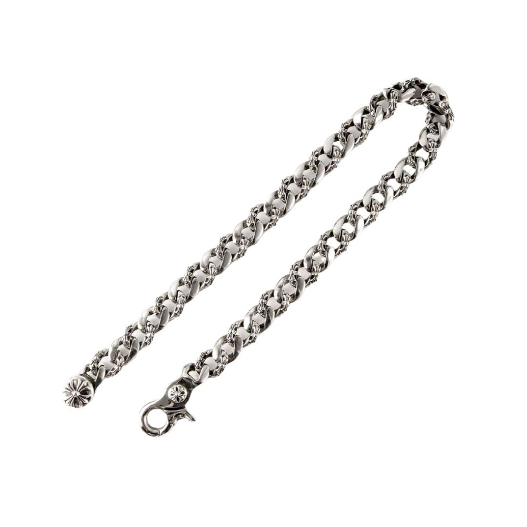 Clip fancy chain necklace 24 inches