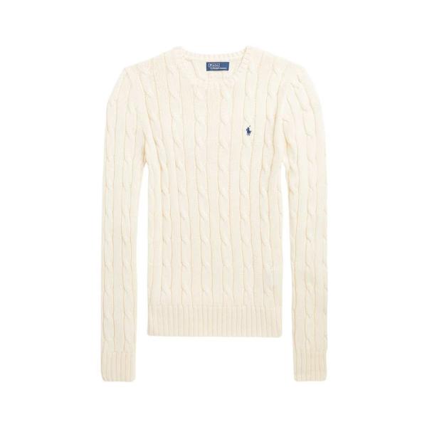 Cable-Knit Cotton Crewneck Jumper