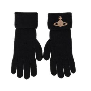 ORB logo wool gloves