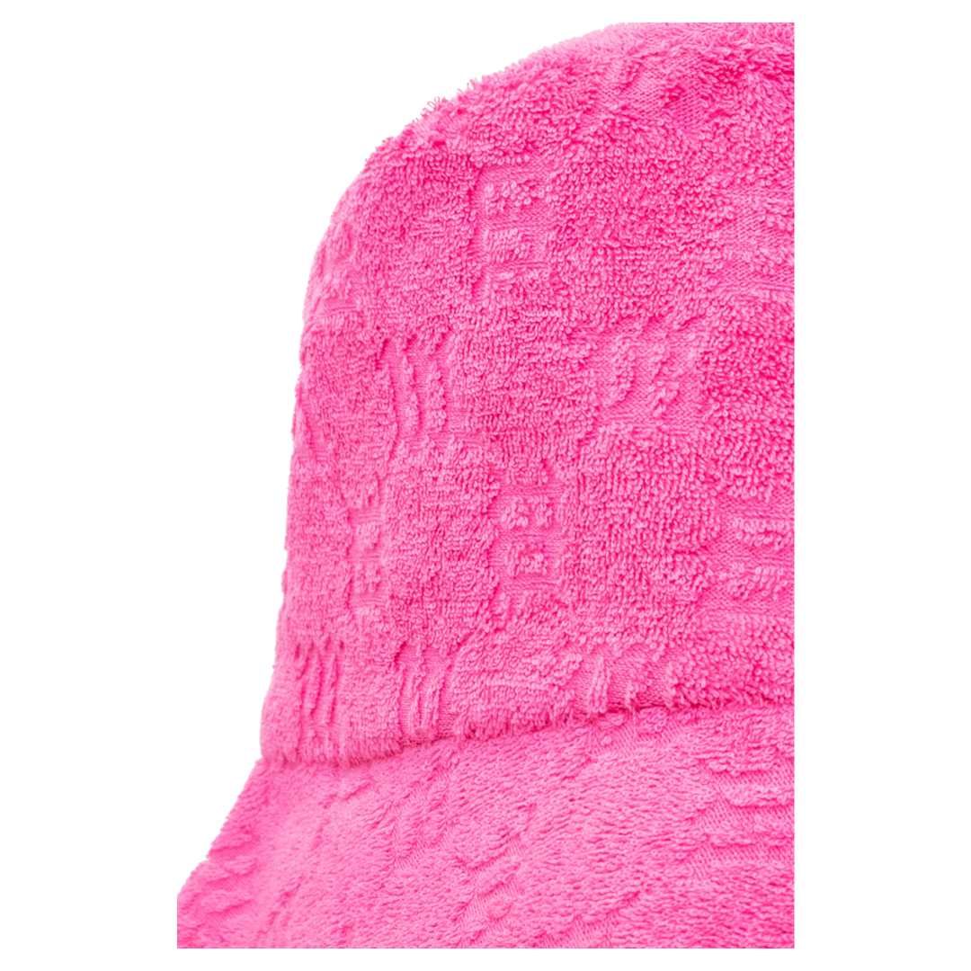 MISBHV PINK MONOGRAMMED BUCKET HAT