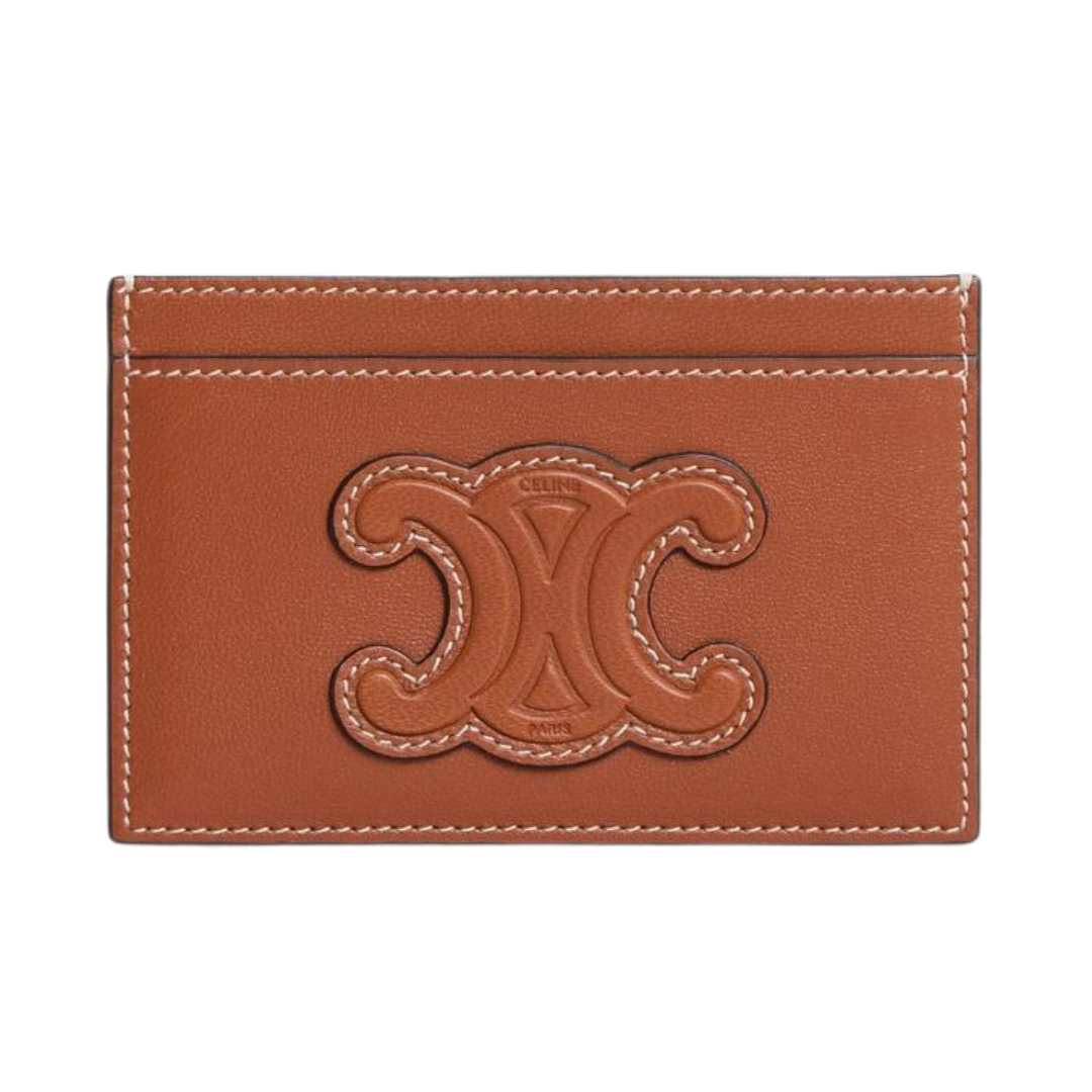 CARD HOLDER IN SMOOTH LAMBSKIN