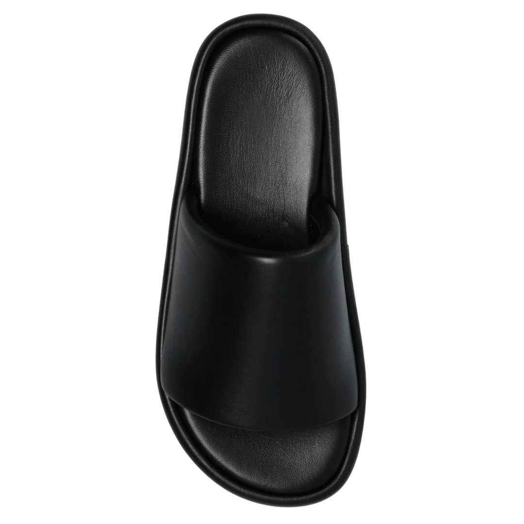 logo slide sandals
