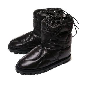 Nylon ankle padded boots