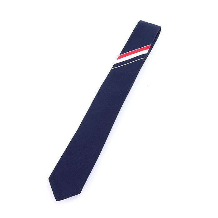 Diagonal RWB Silk Cotton Tie