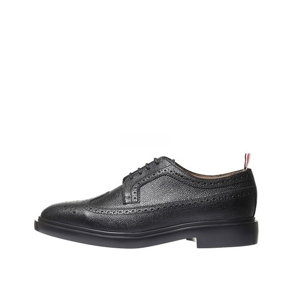 Tab Classic Long Wing Brogue Rubber Sole