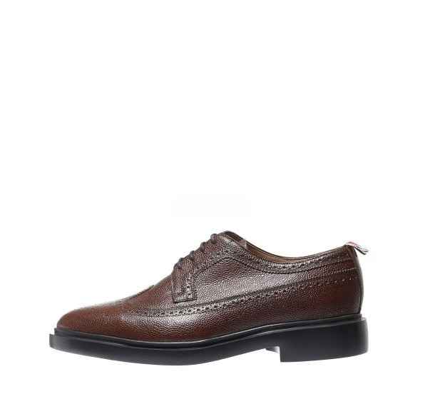 Tab Classic Long Wing Brogue Rubber Sole