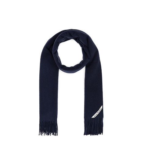Wool Muffler Navy