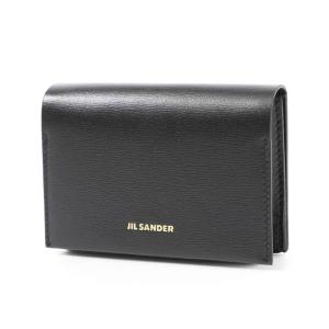 Logo Leather Folded Card Holder