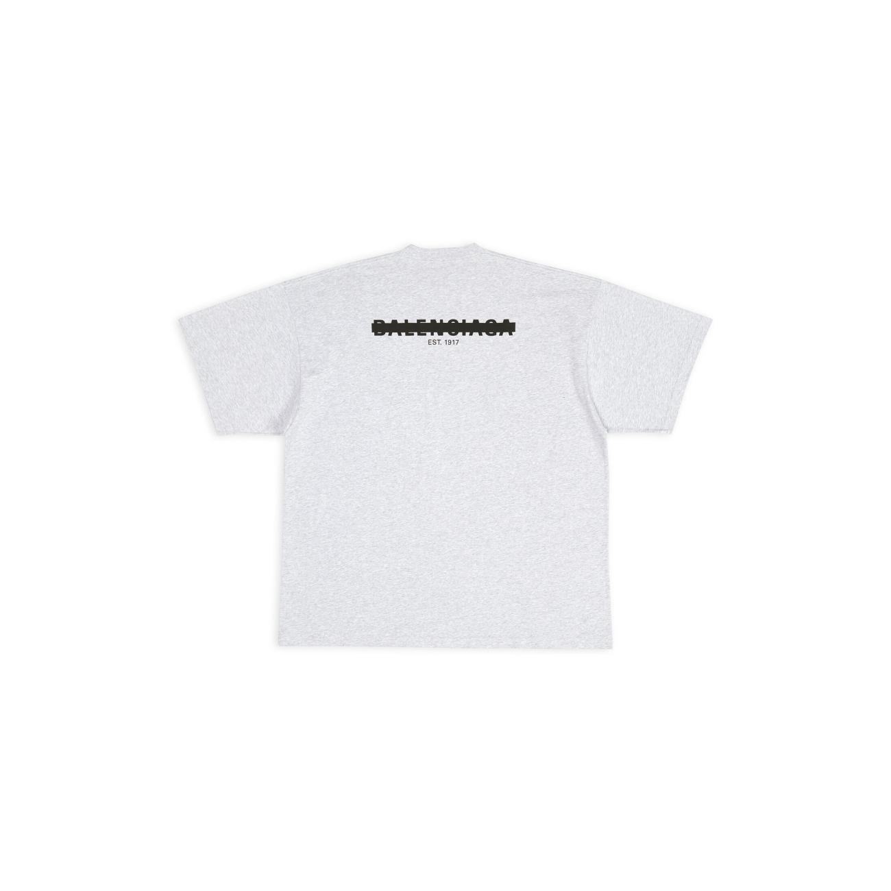 1917 T-SHIRT OVERSIZED IN DARK GREY