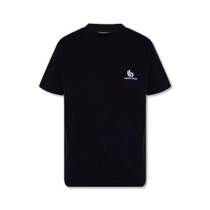 Black T-shirt with logo