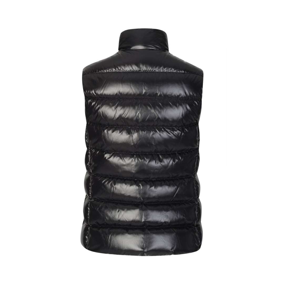 Ghany black padded gilet