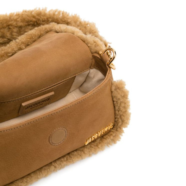 Le Petit Bambimu shearling shoulder bag