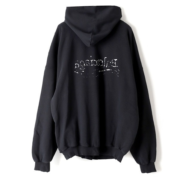 Logo hooded t-shirt