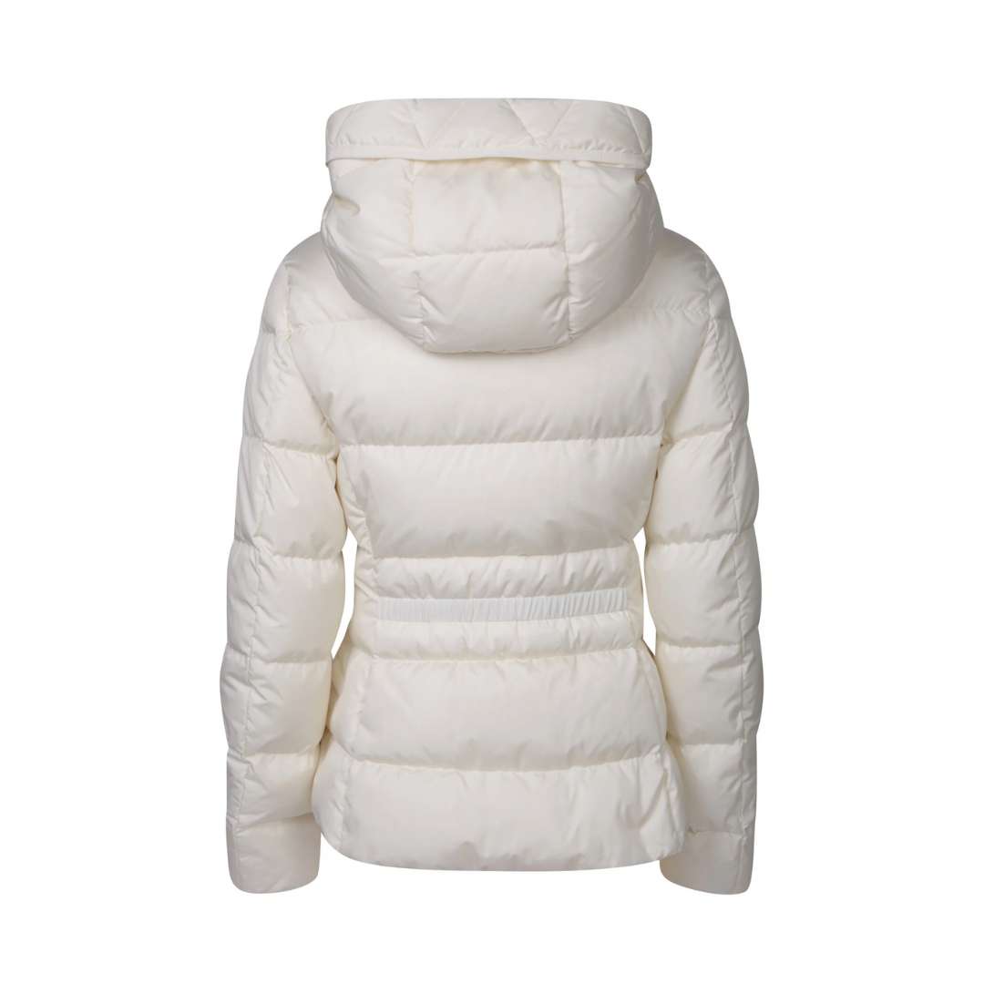 Logo Patch Zip-Up Puffer Coat