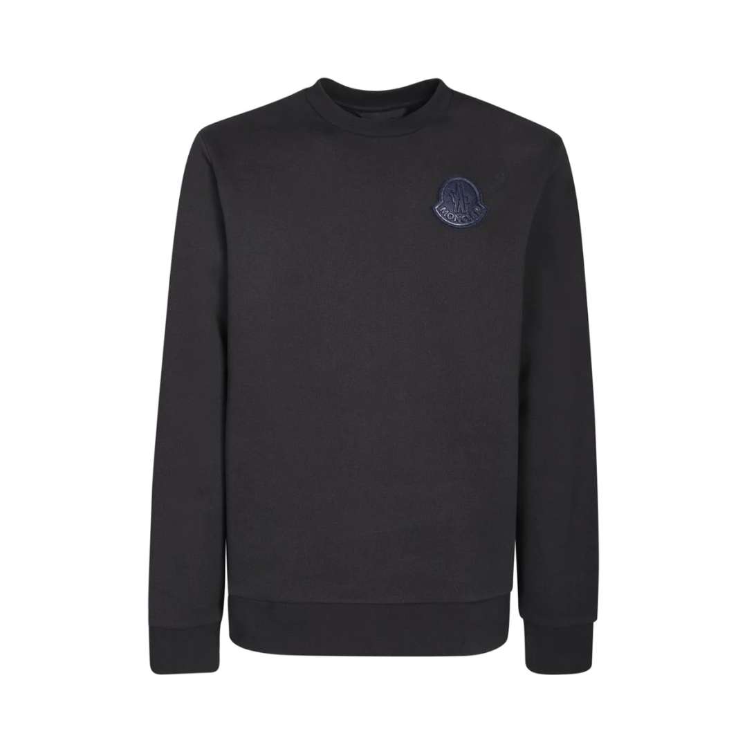 Logo patch cotton sweatshirt