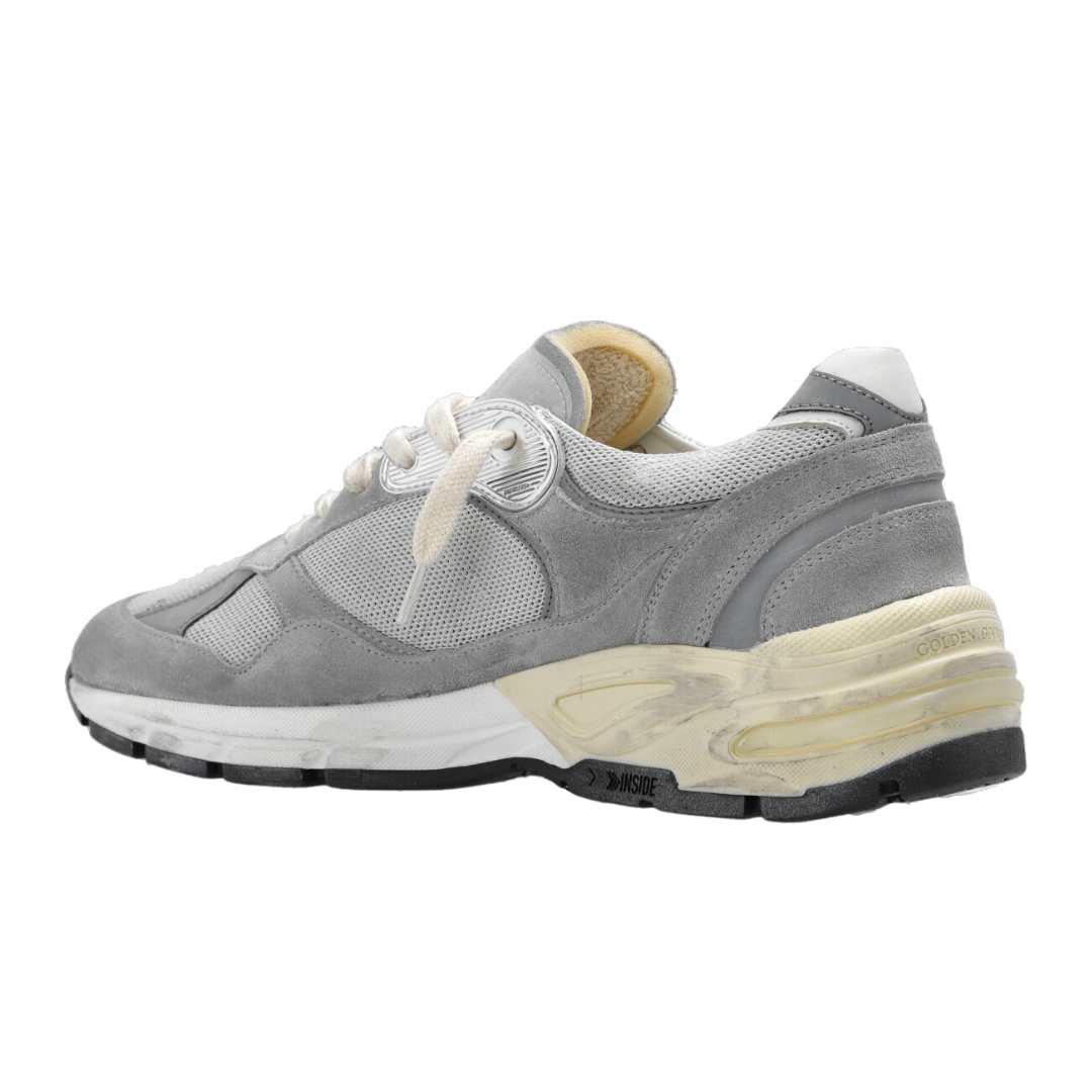 Running dad suede leather sneakers