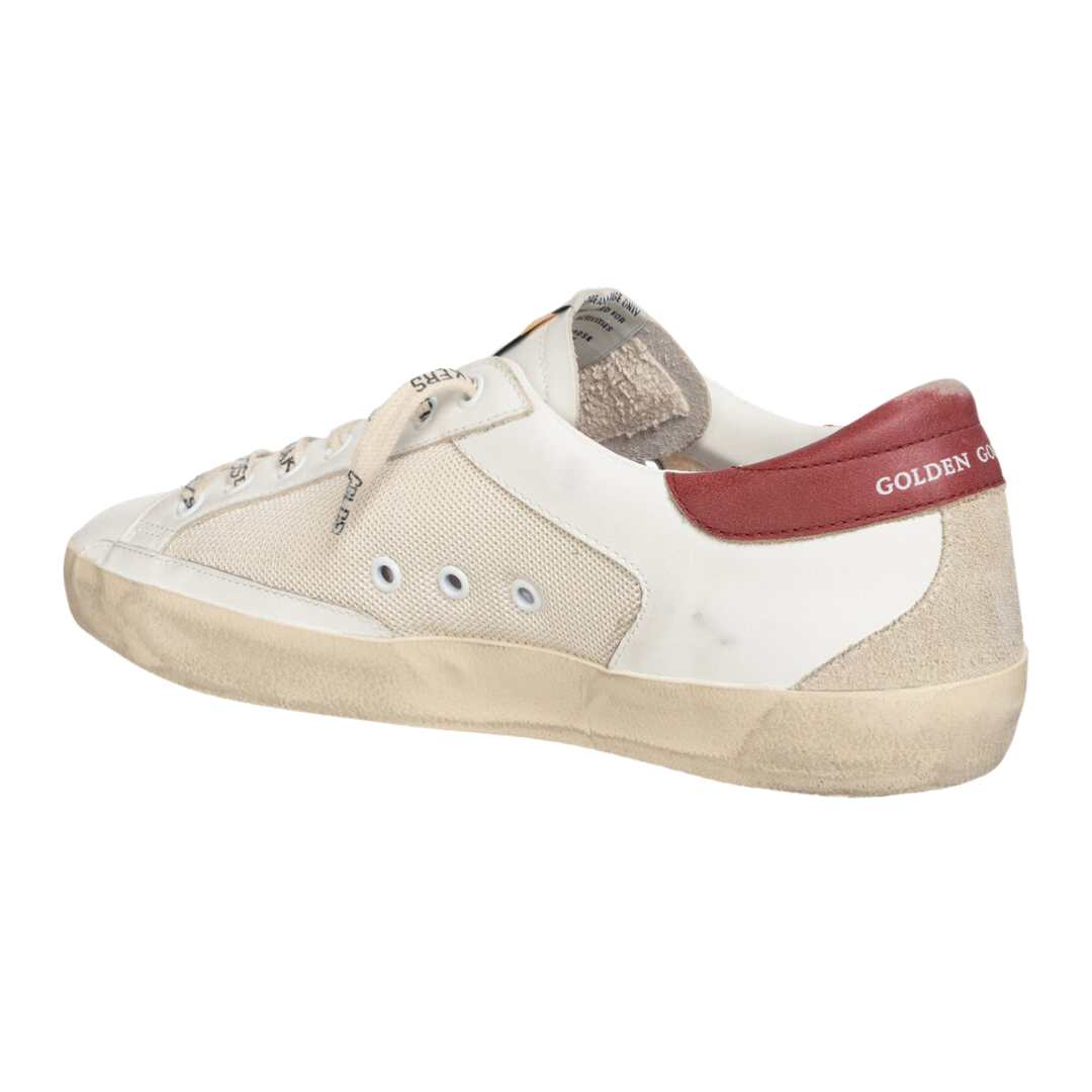 Mesh Superstar Leather Star Sneakers