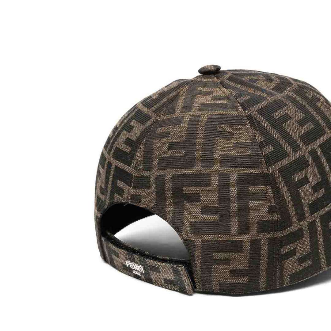 FF jacquard fabric baseball cap