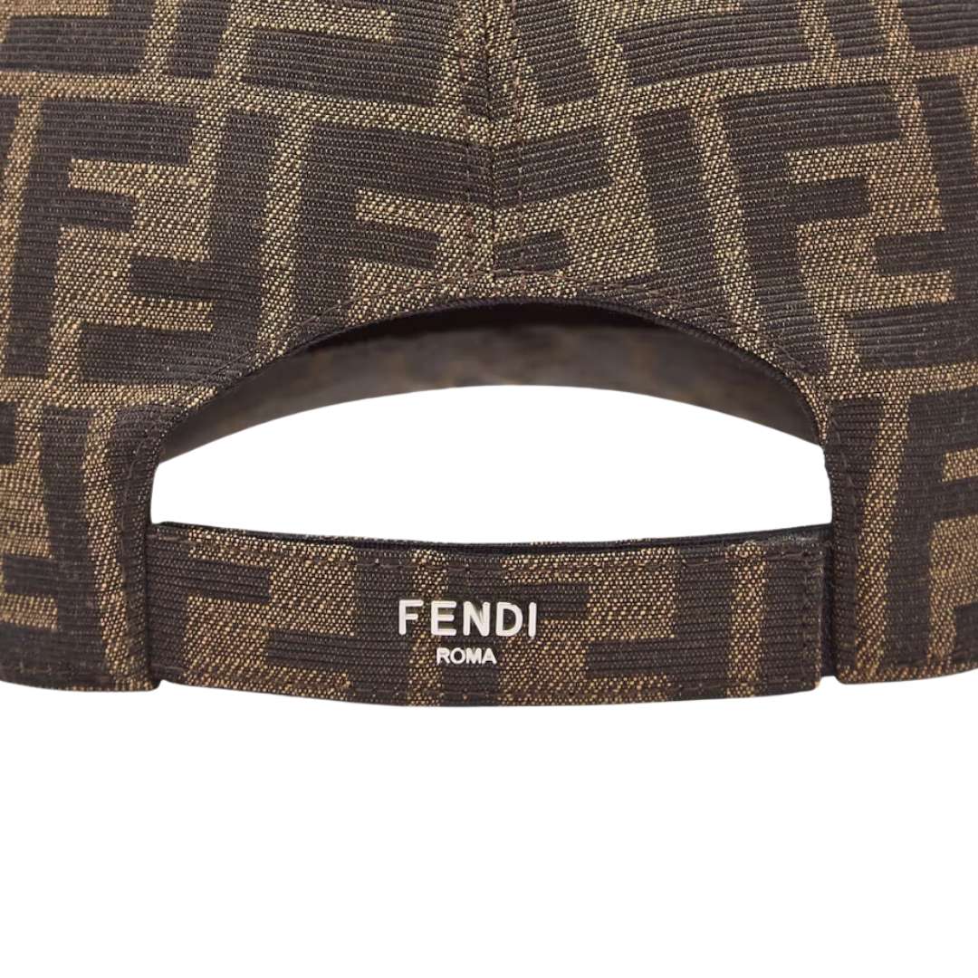 FF jacquard fabric baseball cap