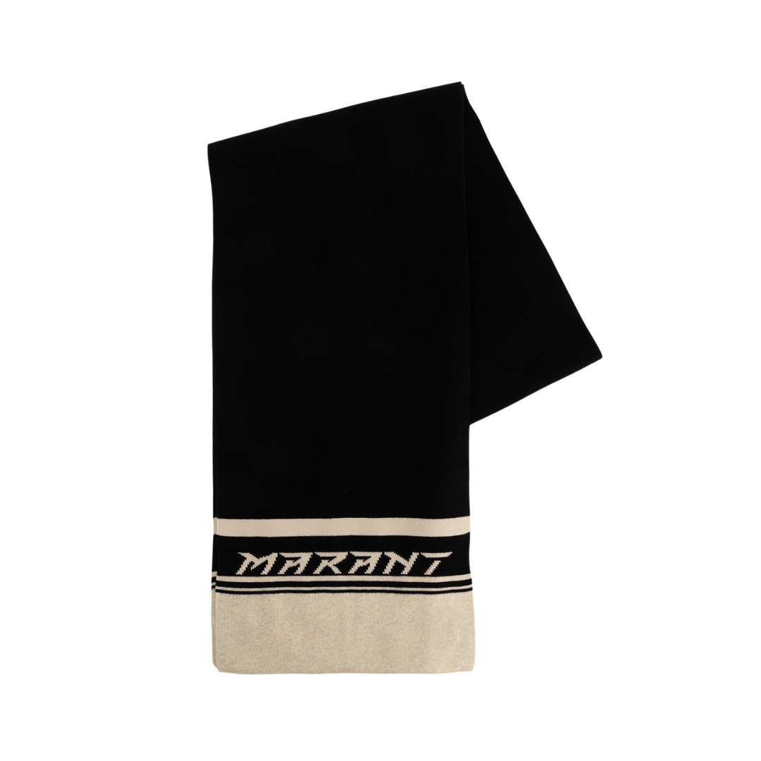 Two-Tone Cotton Blend Casey Scarf