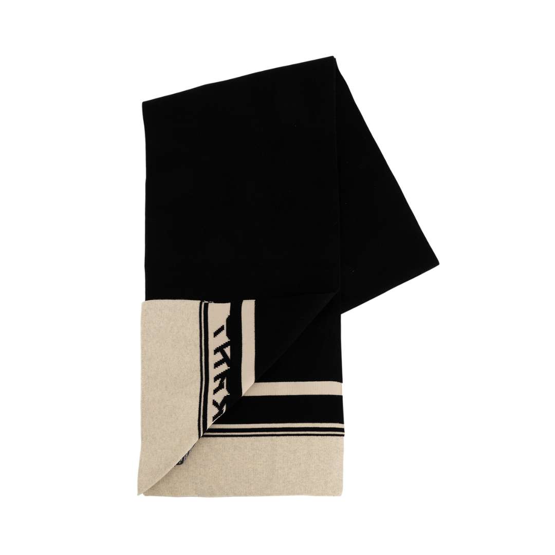 Two-Tone Cotton Blend Casey Scarf