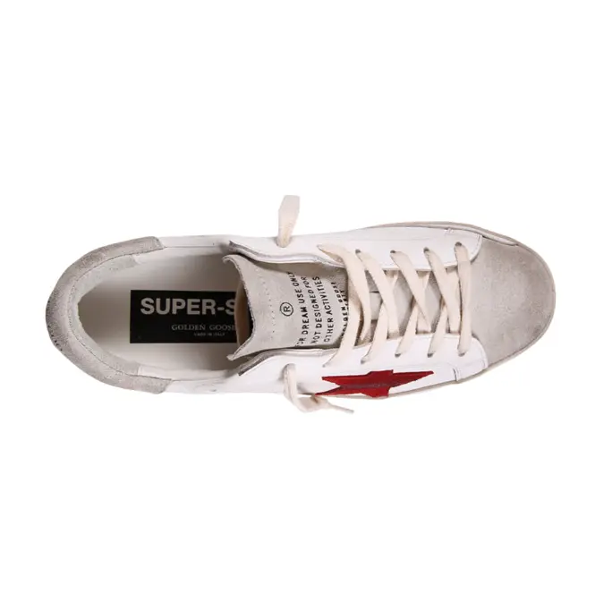 SNEAKERS SUPER STAR WHITE/ICE/RED