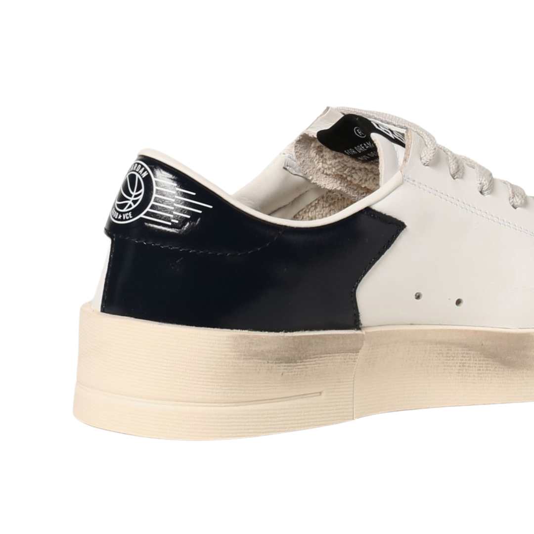 Stardan sneakers white leather suede star