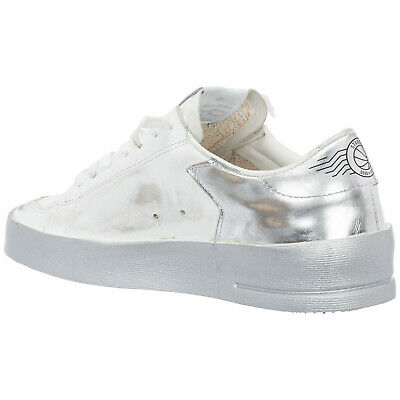 Stardan sneakers, silver heels, silver star