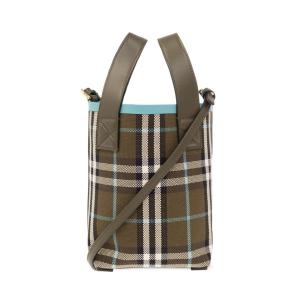 Mini London check-pattern Tote Bag